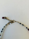 Pale Pink Stone Statement-necklace