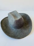 Vintage Lancaster Grey Wool Cowboy Hat