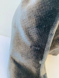 Marvin K Dark Grey Textured Suede Ankle Booties Size 10
