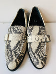 Bleeker & Bond Demi Loafer in Black and Tan Size 10