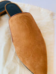 Jenni Kayne Suede Mule in Saddle Size 37