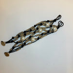 Uno De 50 Leather and Pearl Bracelet - C&J Collections Chicago