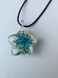 Star Glass Pendent Necklace