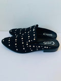 Circus By Sam Edelman Lucille Studded Black Mules Size 10
