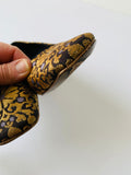 Vintage Tom Ford for Yves Saint Laurent Brocade Square Toe Kitten Heels YSL Size 39