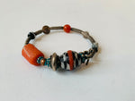 Handmade Sterling Silver Sandalwood Stone Bracelet
